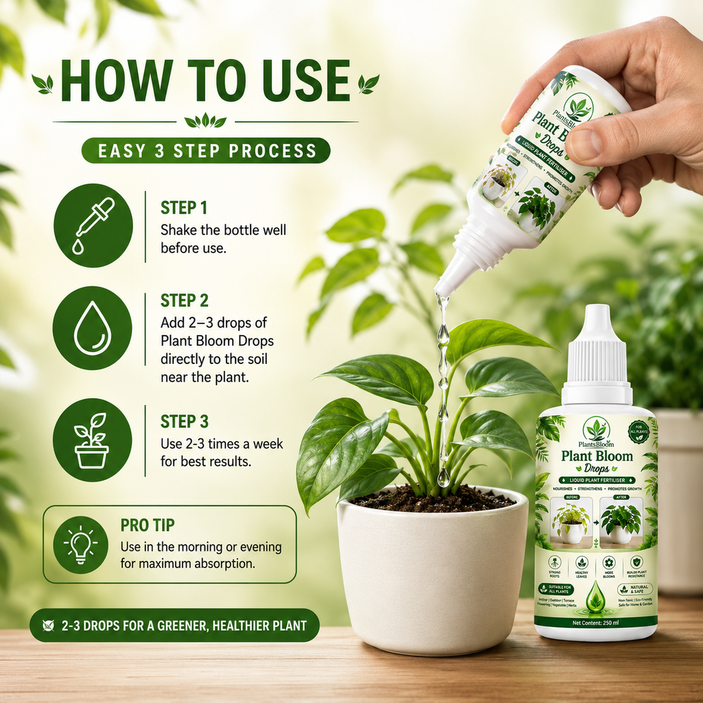 PlantsBloom Plant Bloom Drops – Liquid Plant Fertiliser