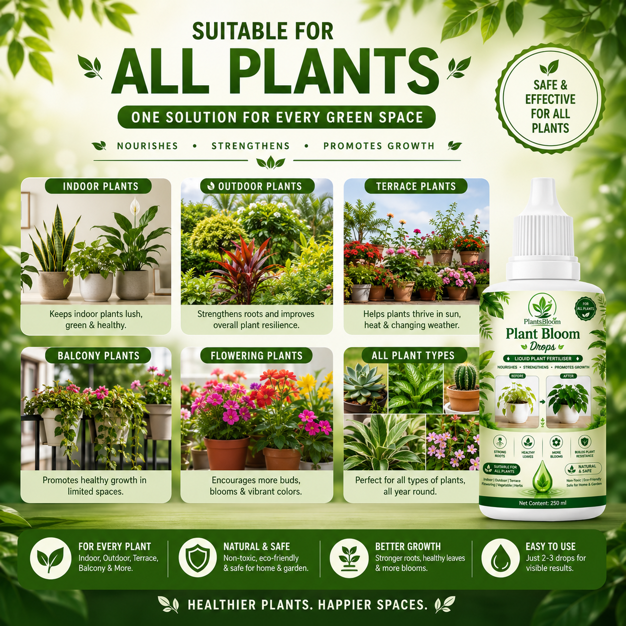 PlantsBloom Plant Bloom Drops – Liquid Plant Fertiliser