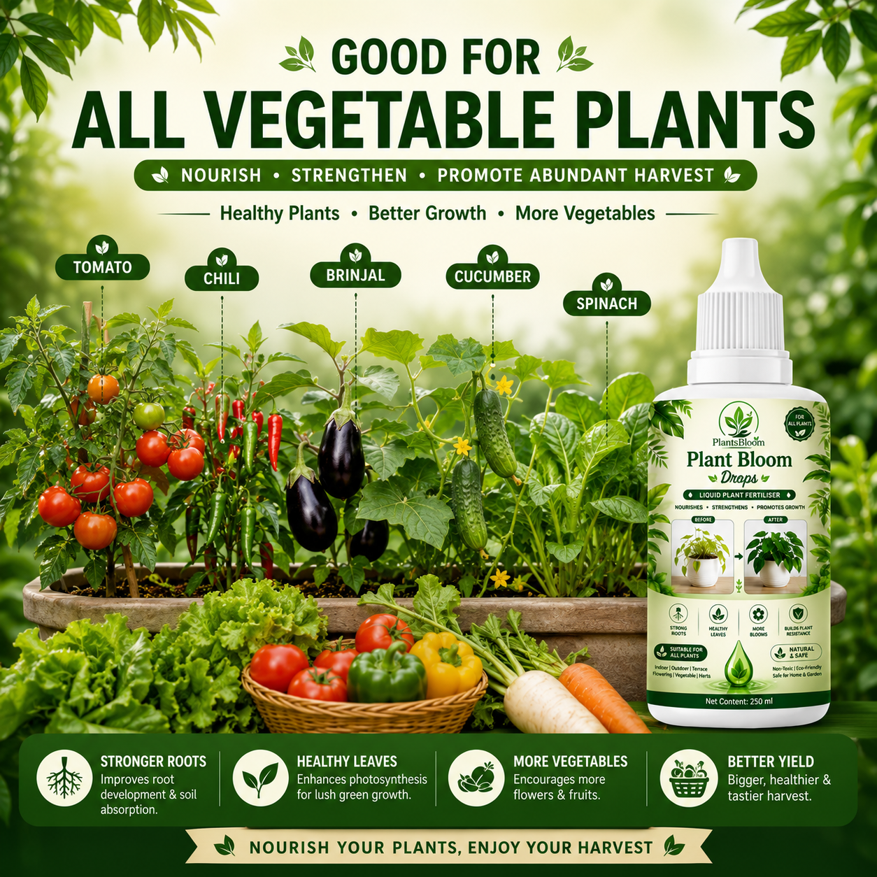 PlantsBloom Plant Bloom Drops – Liquid Plant Fertiliser