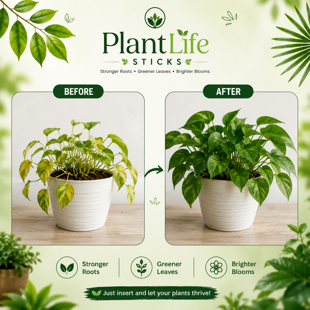 PlantLife Fertilizer Sticks - Buy 1 Get 1 FREE 🌿